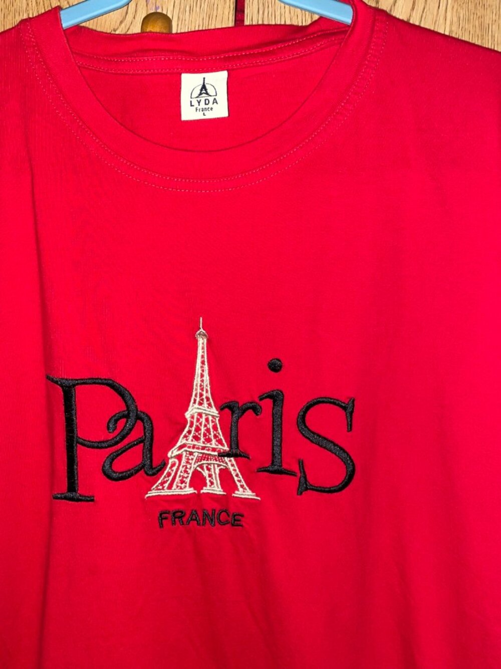 Paris Embroidered Tee - Picture 2 of 7